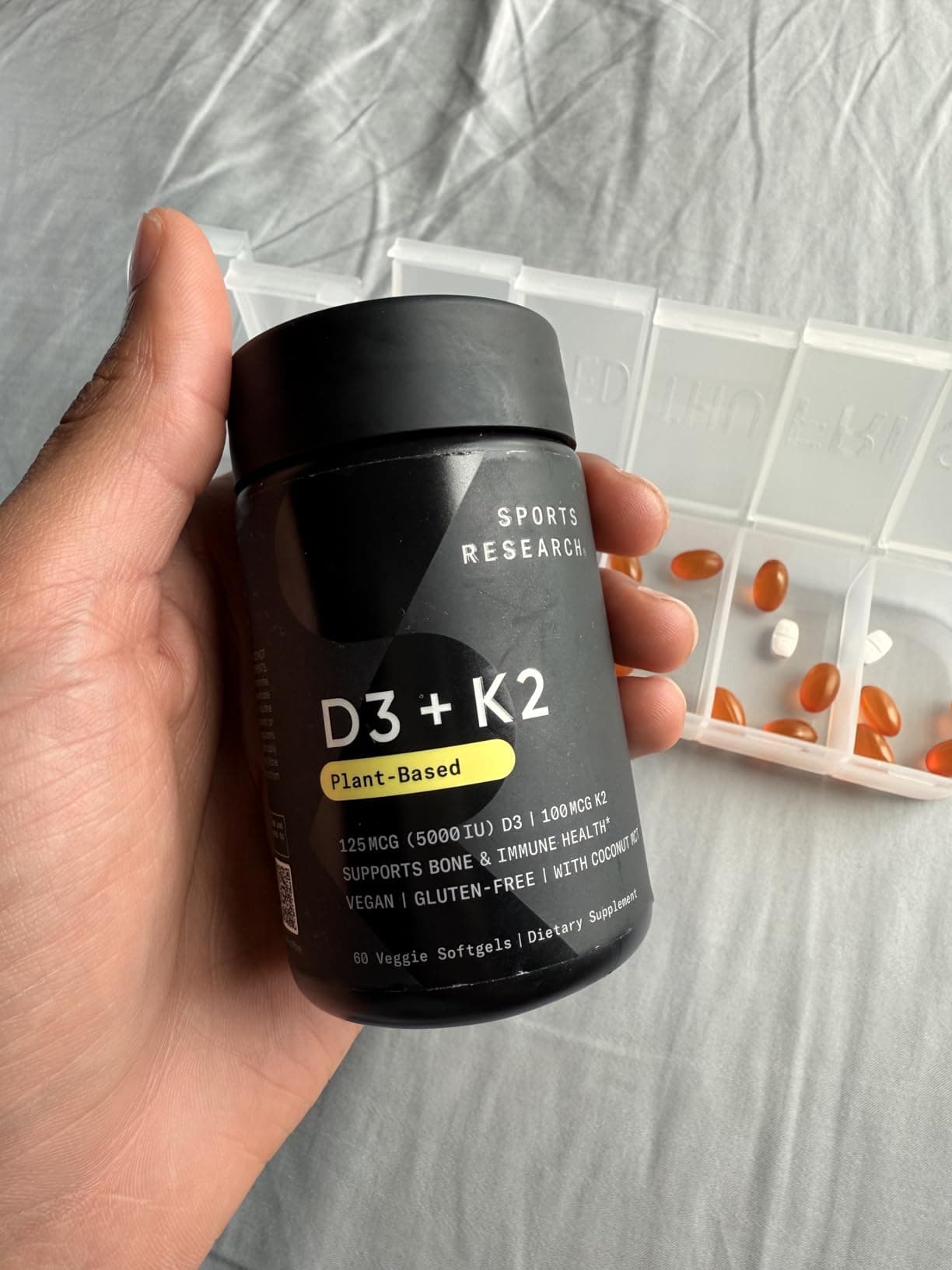 Sports Research Vitamin D3 + K2 — lifestyle 2