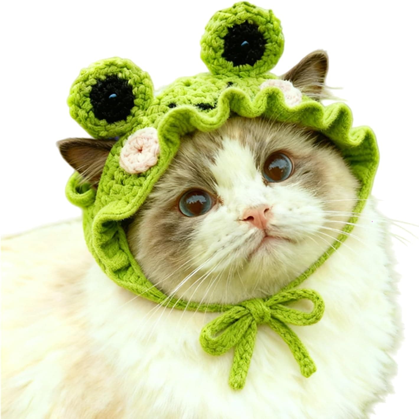Frog Cat Bonnet Costume